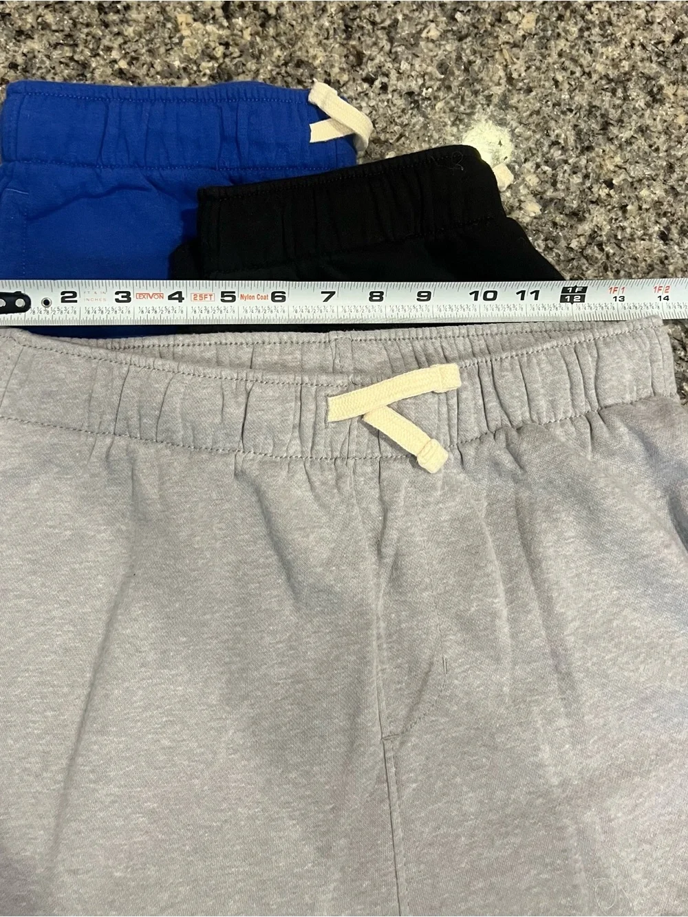 Old Navy Boys 3-Pack Pull-On Shorts — Black, Gray & Blue - Picture 5 of 8